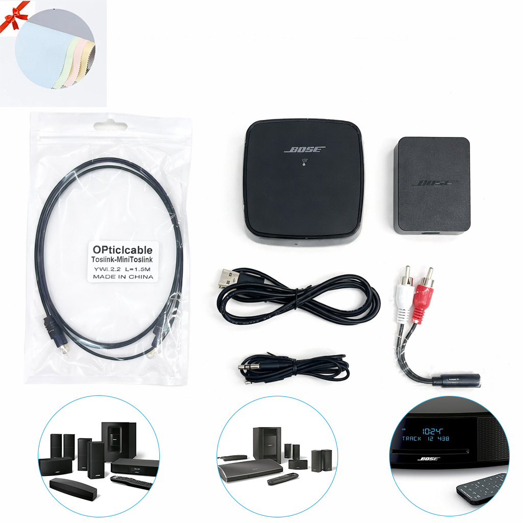 Bose SoundTouch Wireless Link Adapter WiFi Bluetooth AUX Optical